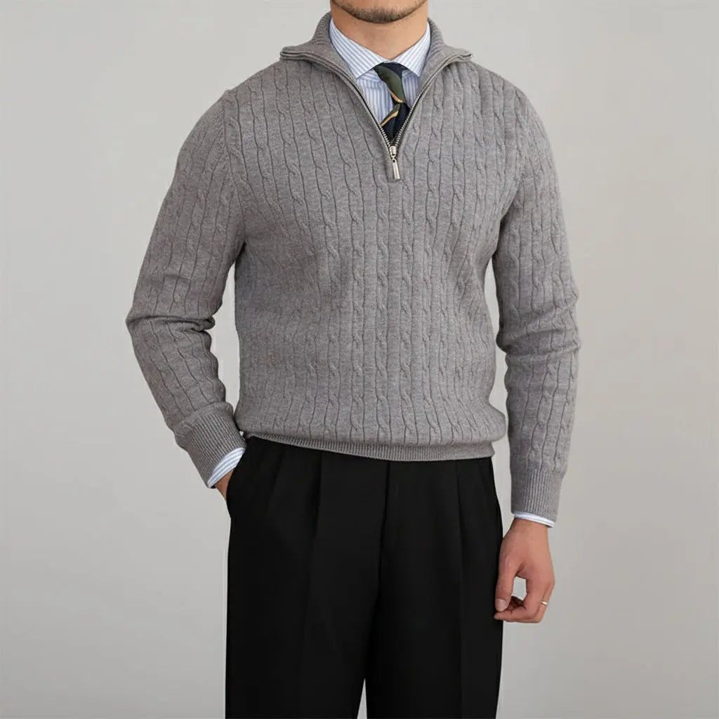 Cardigan Quater - Zip Sweater - wysspanther