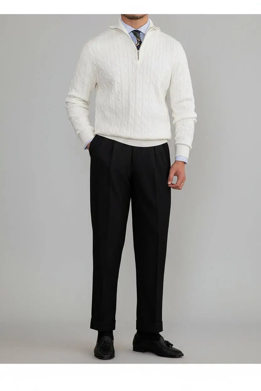 Cardigan Quater - Zip Sweater - wysspanther