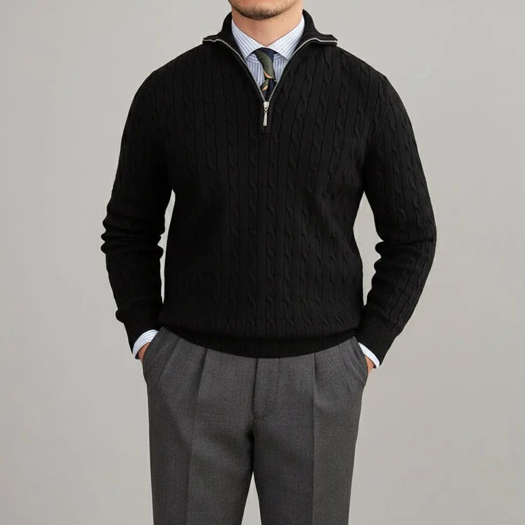 Cardigan Quater - Zip Sweater - wysspanther