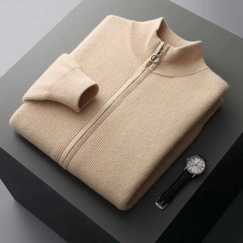 Casual Thick Wool Sweater - wysspanther