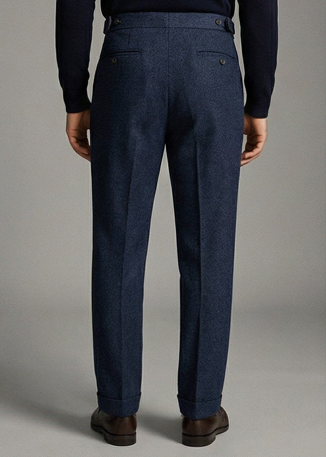 Casual Wool Trousers