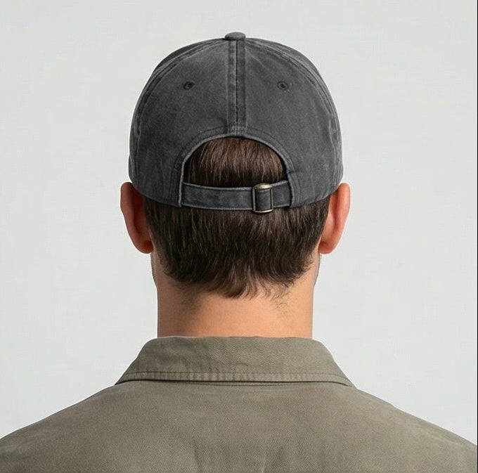 Vintage Washed Cap - Classic Old Money Style