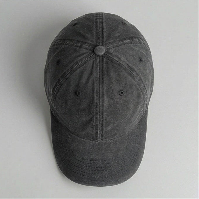Vintage Washed Cap - Classic Old Money Style