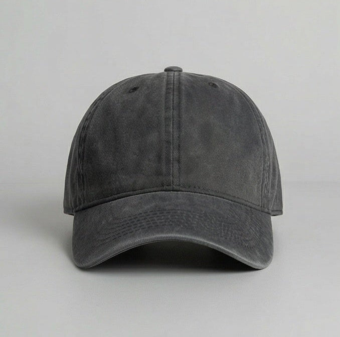 Vintage Washed Cap - Classic Old Money Style