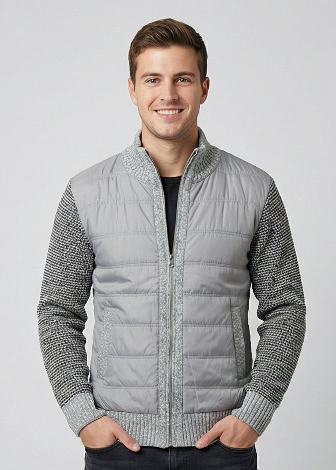 Hybrid Cardigan Jacket: All-Weather Style
