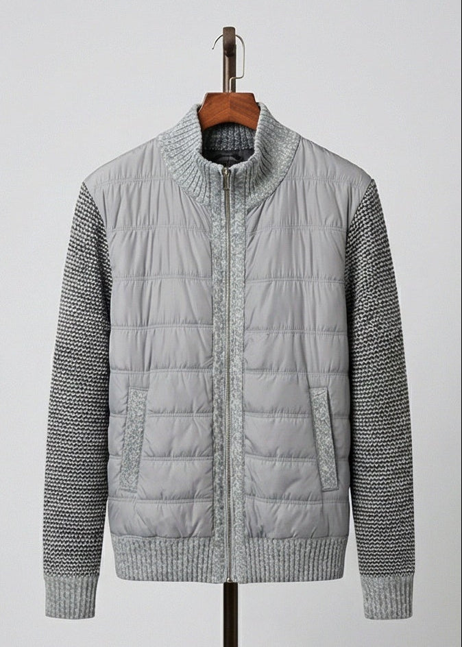 Hybrid Cardigan Jacket: All-Weather Style