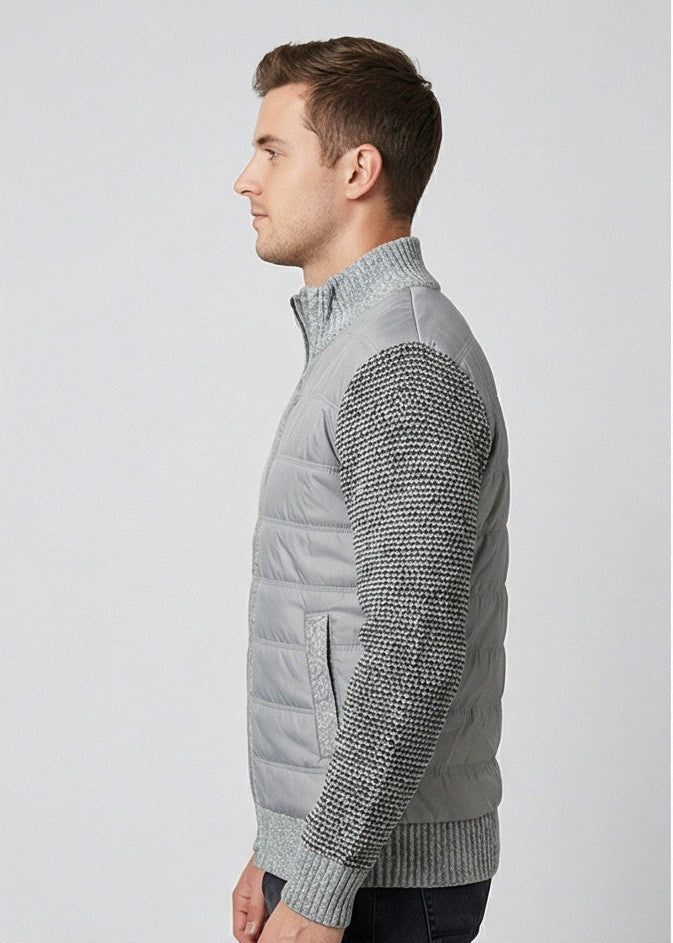 Hybrid Cardigan Jacket: All-Weather Style