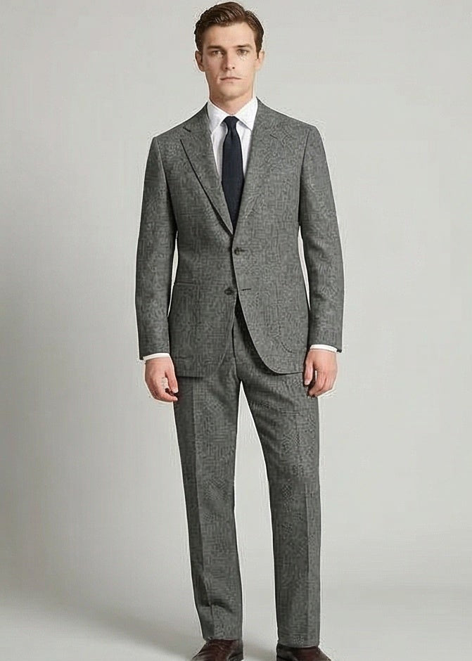 Casual Wool Trousers