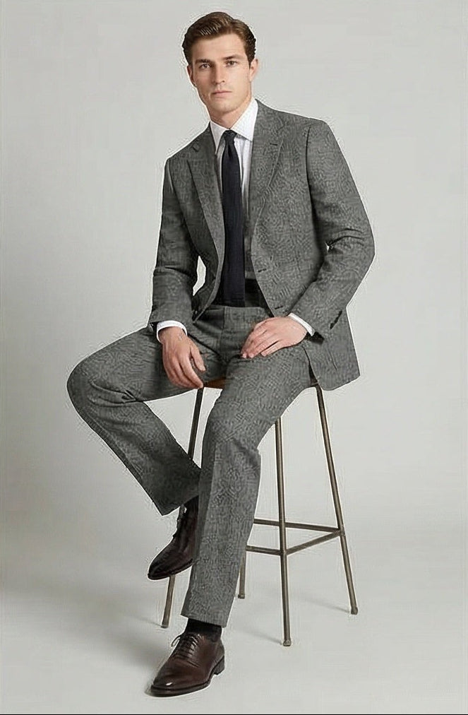 Casual Wool Trousers
